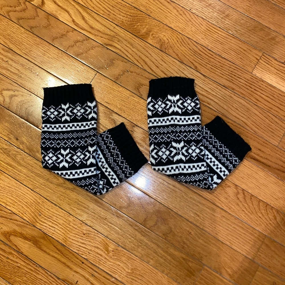 Pattern Leg Warmers